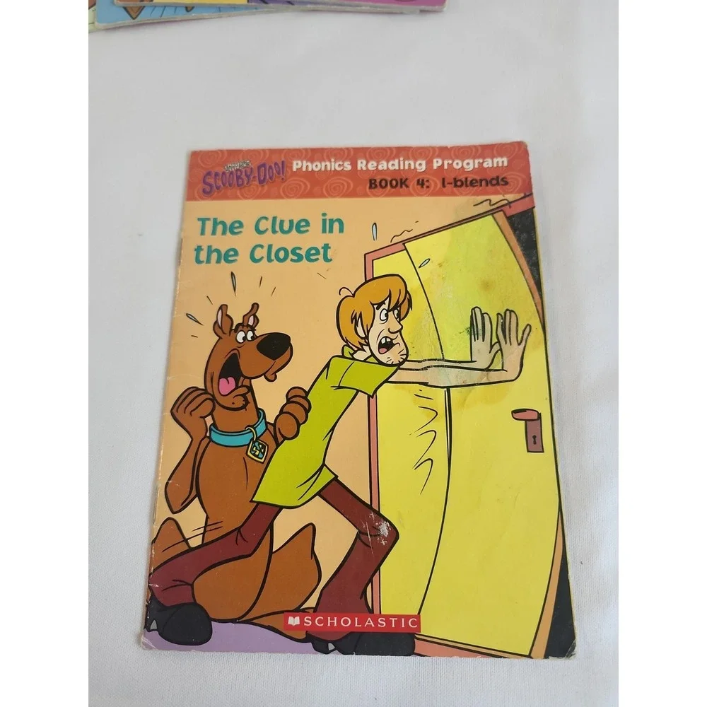 Scholastic Book Lot Scooby Doo Phonics Reading Program‎ Incomplete Has 1246789